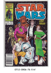 Star Wars #107 © July 1986 Marvel Comics